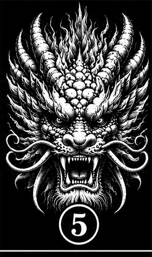 Dragon Head Engraved Slate Coasters – Fantasy Dragon Designs