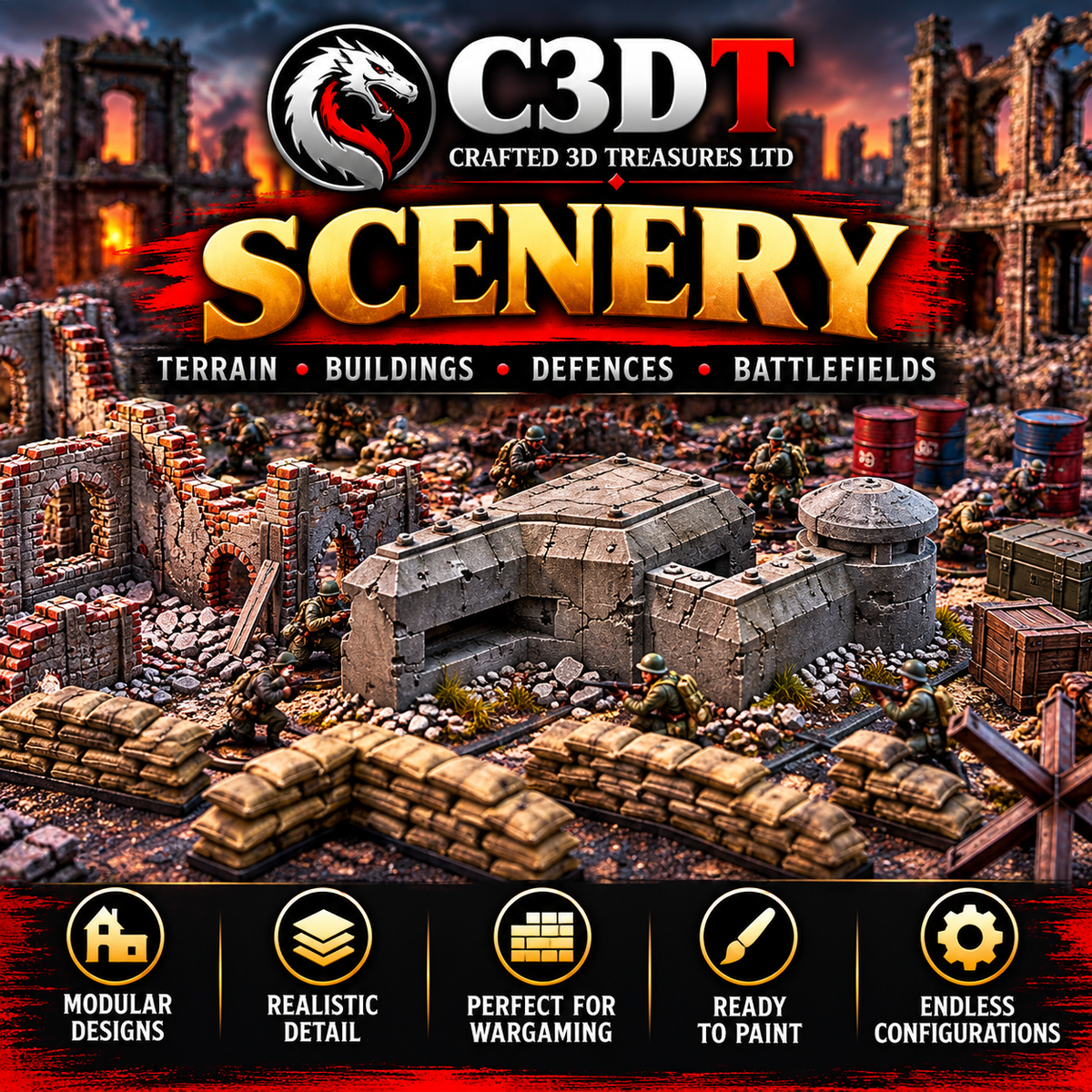 Wargaming Scenery & Terrain