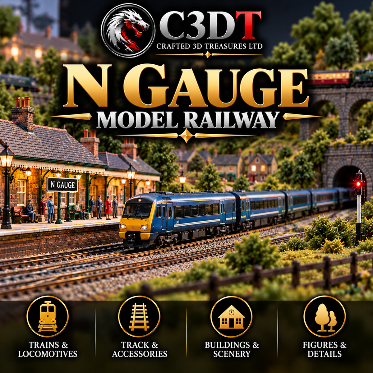N Gauge Model Railway