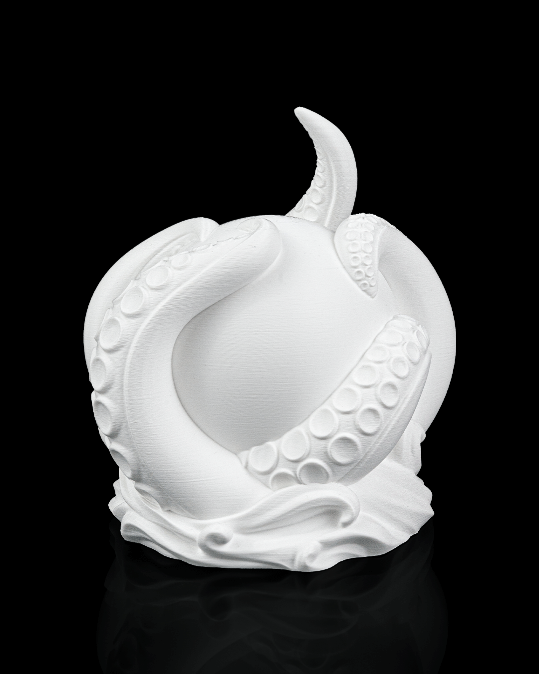 Abyss Sphere LED Table Lamp – 3D Printed Octopus Tentacle Light