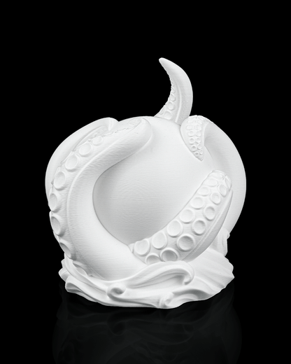 Abyss Sphere LED Table Lamp – 3D Printed Octopus Tentacle Light