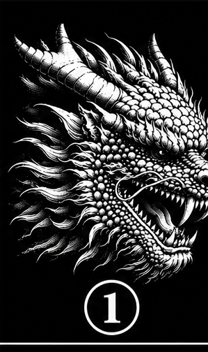 Dragon Head Engraved Slate Coasters – Fantasy Dragon Designs