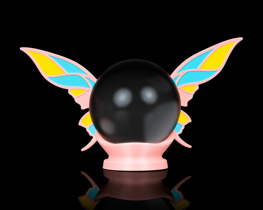 Fairy Magic Crystal Ball Holder &amp; LED Lamp – 3D Printed Fantasy Light