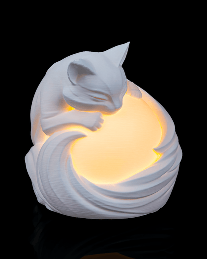 LED Cat Lamp with Multi-Colour Light – 5V USB Powered Decorative Table Lamp