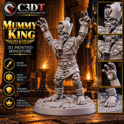 Mummy King – Ancient Egyptian Undead Miniature
