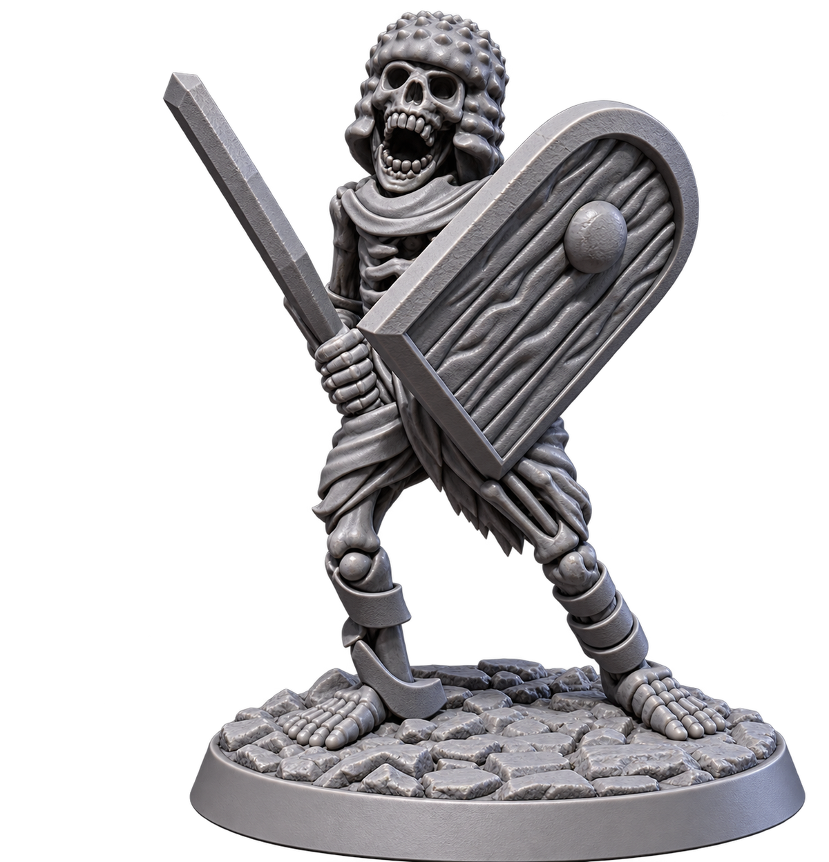 Skeleton Guard – Ancient Undead Warrior Miniature