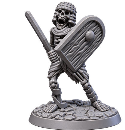 Skeleton Guard – Ancient Undead Warrior Miniature