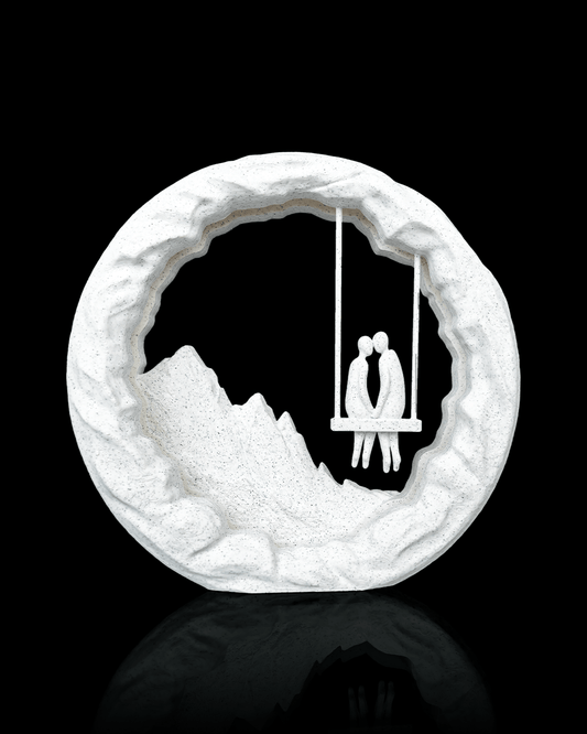Swing for Two LED Table Lamp – Romantic Couple Swing Light